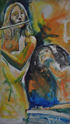 Ekstase 1 van Birgit FOX, Schilderij te koop op Singulart