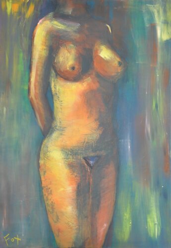 Frauenakt van Birgit FOX, Schilderij te koop op Singulart