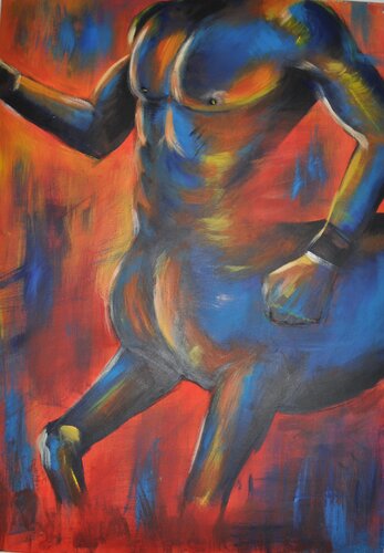 Zentaur by Birgit FOX, 絵画 for Sale on Singulart