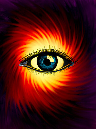 Hypnotisches Auge von Keep Magic, Digital kaufen auf Singulart