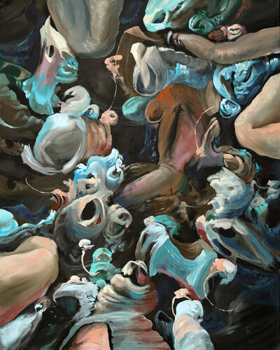 Swirl of the Damned 3 von Kim Köster, Malerei kaufen auf Singulart