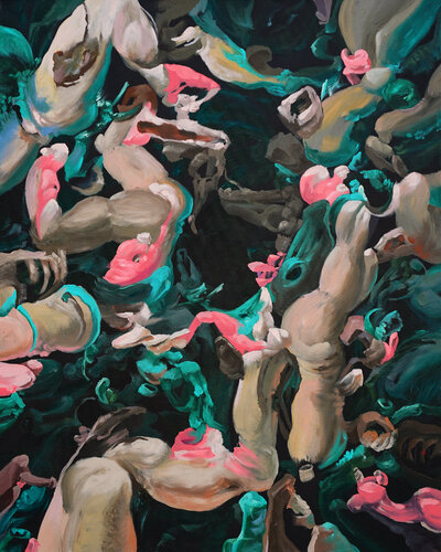 Swirl of the Damned 4 von Kim Köster, Malerei kaufen auf Singulart
