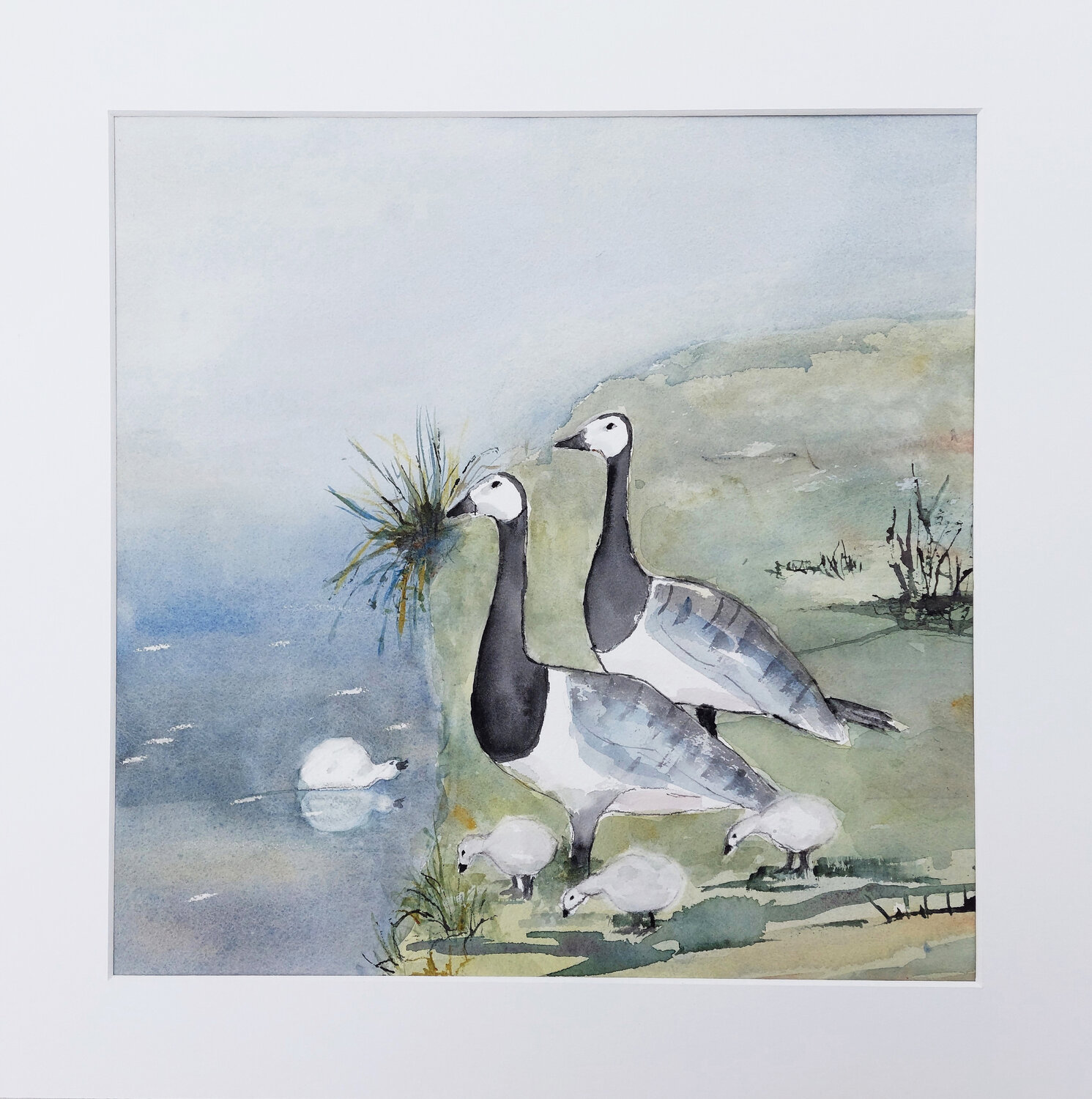 First swimming lesson Ruth Jensen