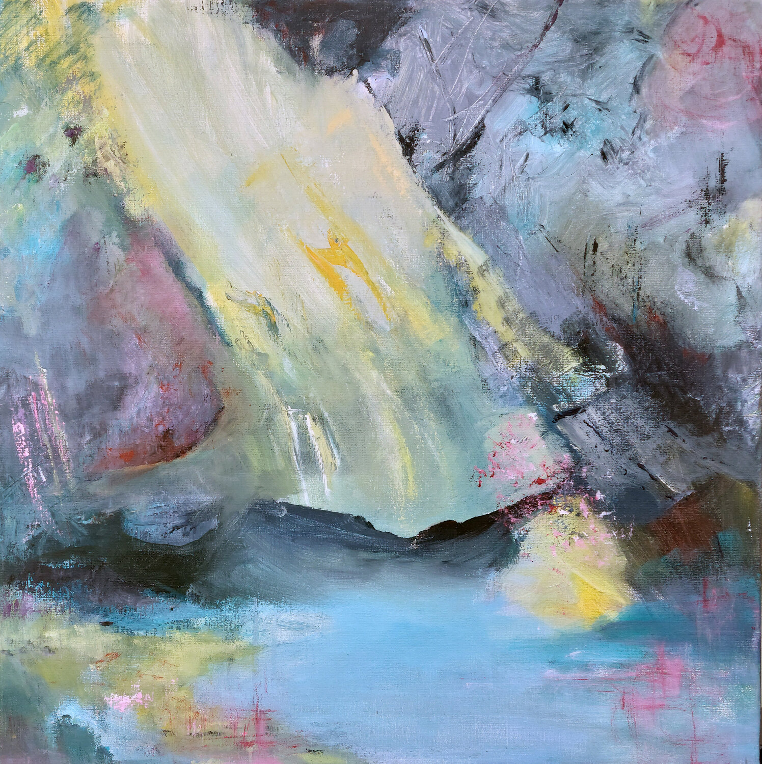 In the Mountains Ruth Jensen Original painting for sale