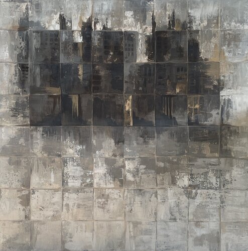 The Lost city di Margo Kirago, Pittura in vendita su Singulart