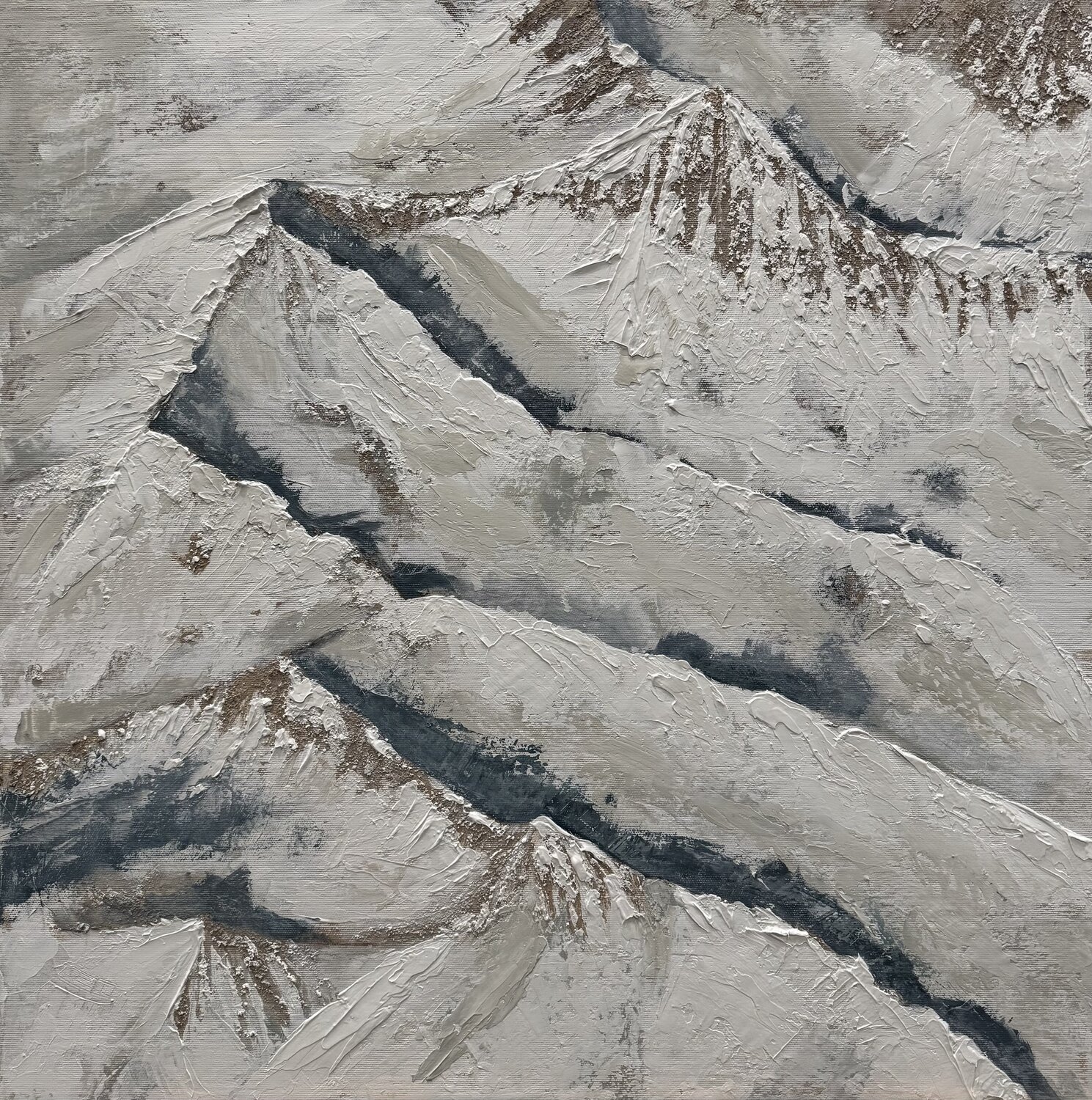 The snowed peaks Margo Kirago