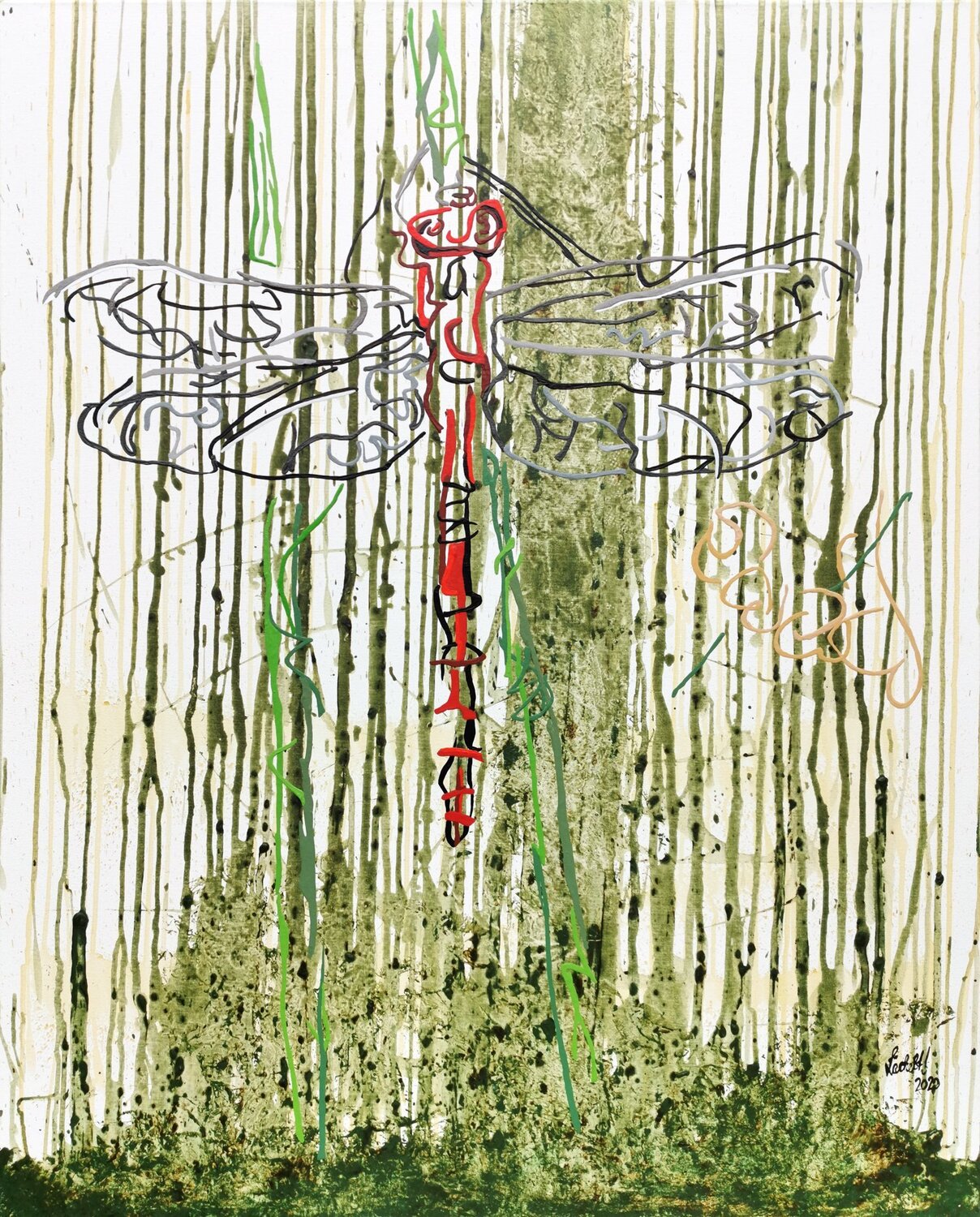 I 105 - Dragonfly Uli Lächelt