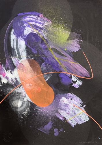 Mr. Snowman by Martin Kafes33 Hirth, Work on Paper for Sale on Singulart