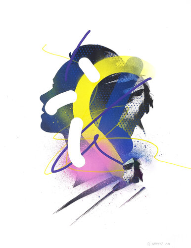 Halo by Martin Kafes33 Hirth, Work on Paper for Sale on Singulart