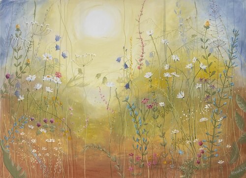Thiny Summer Things von Alexandra Krasuska, Malerei kaufen auf Singulart