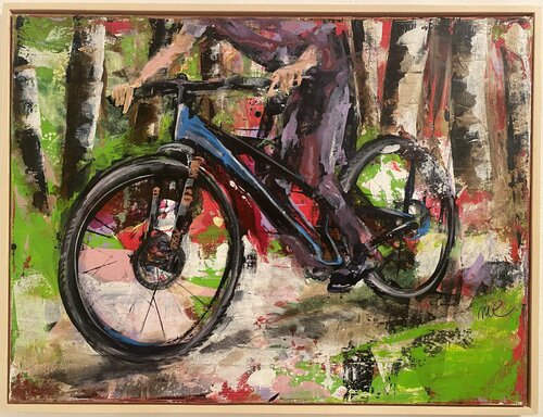 „Momentum in Motion“ di Monika Eberharter, Pittura in vendita su Singulart