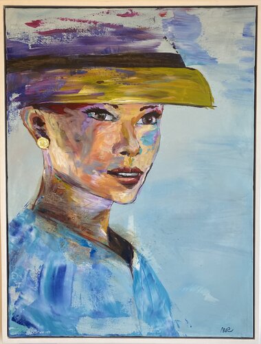 „gut behütet“ di Monika Eberharter, Pittura in vendita su Singulart