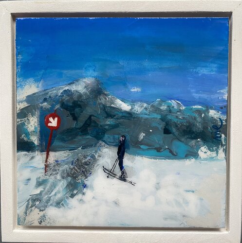 „Über der Stille“ di Monika Eberharter, Pittura in vendita su Singulart