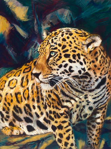 Jaguar von Wesley Cabral, Malerei kaufen auf Singulart