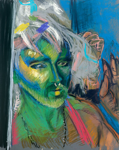 Portrait of Grace de Wesley Cabral, Dibujo a la venta en Singulart