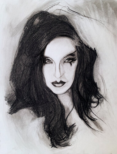 Scarlet 2 de Wesley Cabral, Dibujo a la venta en Singulart