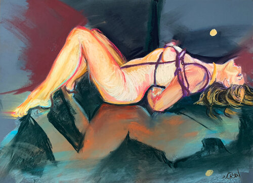 Pleasure 1 de Wesley Cabral, Dibujo a la venta en Singulart