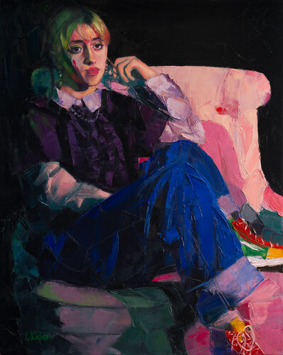 Idaya by Wesley Cabral, Painting for Sale on Singulart