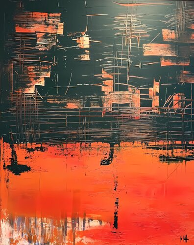 Copper Soul von Carsten Dülfer, Malerei kaufen auf Singulart
