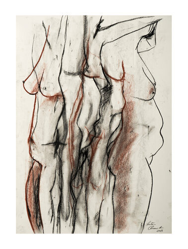 AKT Skizze Ineinander par Anton Amort, Œuvre sur papier en vente sur Singulart