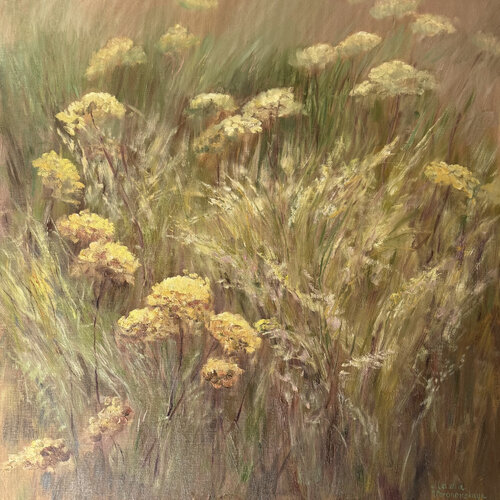 Fields of Golden Light van Masha Voronovskaya, Schilderij te koop op Singulart