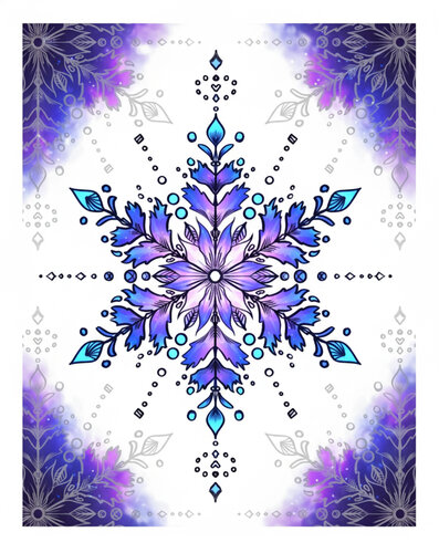 Snwflake van Anastasia Kokler, Digitaal te koop op Singulart