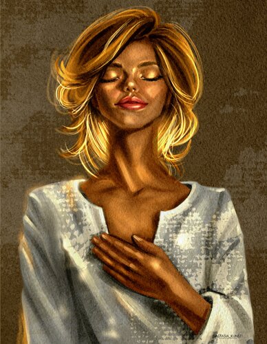 UNCONDITIONAL – A Visual Journey of Love, Light & Presence 3 van Anastasia Kokler, Digitaal te koop op Singulart