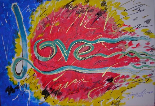 Love di Giuseppe Pitruzzello, Pittura in vendita su Singulart