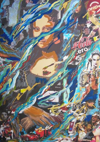 La Gioconda by Giuseppe Pitruzzello, 기타 매체 for Sale on Singulart