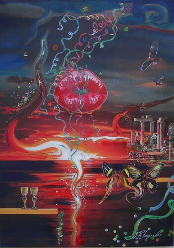 Love by Giuseppe Pitruzzello, 기타 매체 for Sale on Singulart