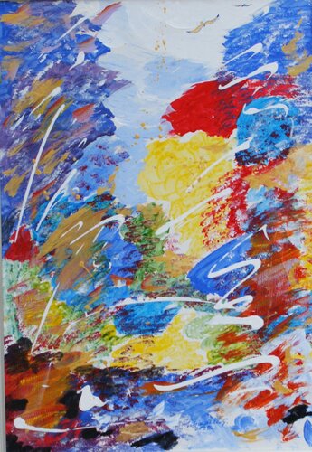 Natura astratta di Giuseppe Pitruzzello, Pittura in vendita su Singulart