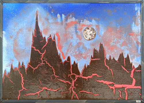 opus 1083-71-101 "Nine/Eleven" by Matthias Hürten, Painting for Sale on Singulart