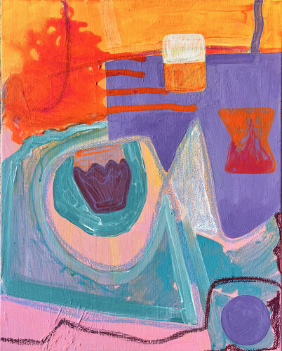 Magnets di Karin Teren Langová, Pittura in vendita su Singulart