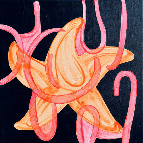 Starfish de Karin Teren Langová, Pintura a la venta en Singulart
