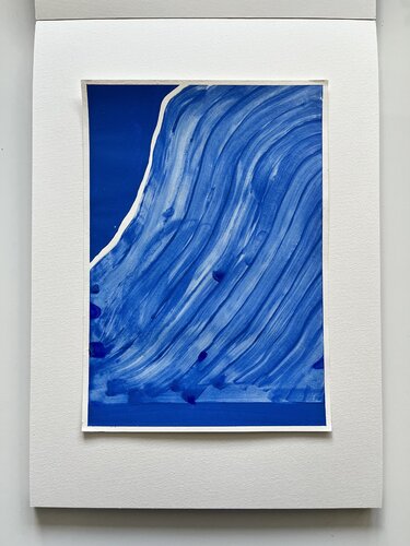 Water slide by Karin Teren Langová, Painting for Sale on Singulart
