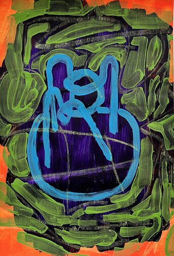 Labyrinth II. van Karin Teren Langová, Schilderij te koop op Singulart