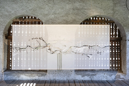 Horses von Ursula Waldburger, Textil kaufen auf Singulart