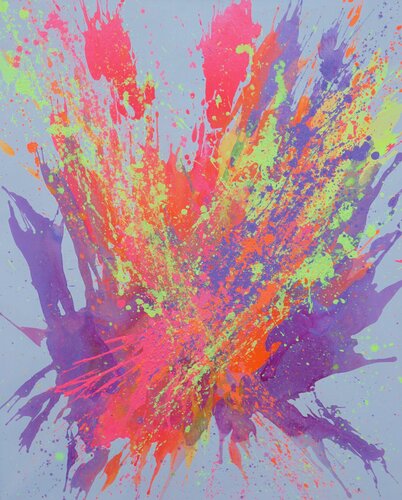 Vibrant Infusion von Tamara Becker, Malerei kaufen auf Singulart