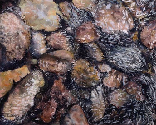 Wading Places di T Kurtz, Opera su carta in vendita su Singulart