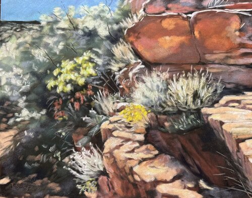 Sunlit Glow di T Kurtz, Disegno in vendita su Singulart