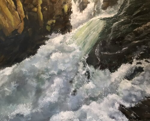Deception Falls di T Kurtz, Pittura in vendita su Singulart