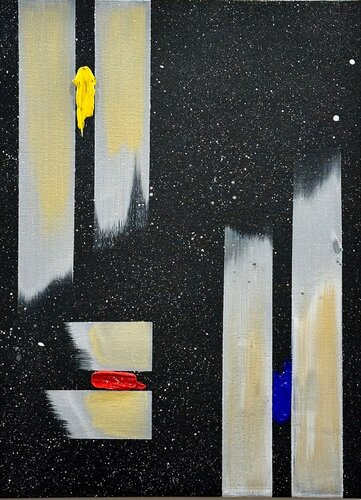 TRE SOGLIE NEL CAOS III van Cosmo Ucciferri, Schilderij te koop op Singulart