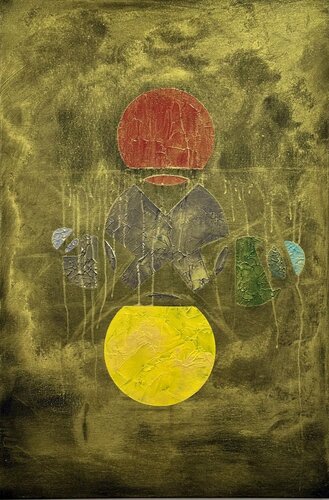 CODICE TRA DUE SOLI van Cosmo Ucciferri, Schilderij te koop op Singulart