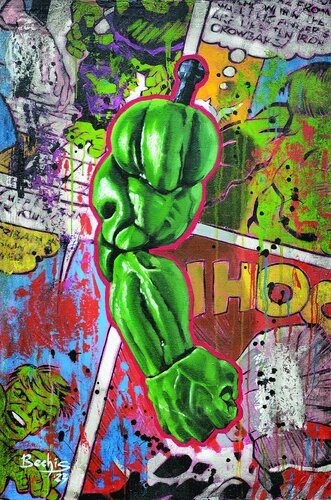 Hulk Splash de Ettore Bechis, Pintura a la venta en Singulart