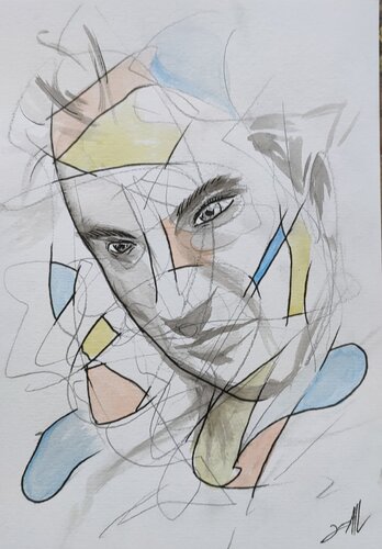 Was möchte ich di Lennart Lamoller, Opera su carta in vendita su Singulart