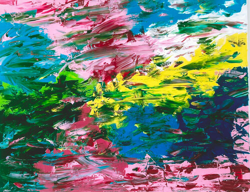 LES CORRAUX van Maryse BLANC, Schilderij te koop op Singulart