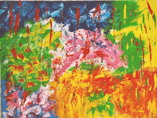 FLORAISON van Maryse BLANC, Schilderij te koop op Singulart