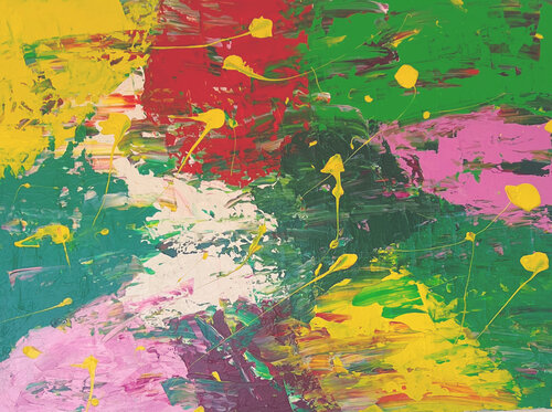 LA RENCONTRE by Maryse BLANC, 회화 for Sale on Singulart