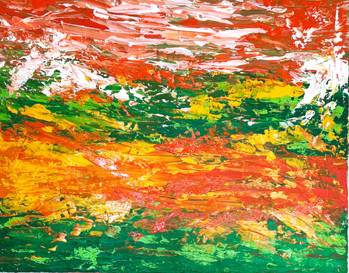 ENTRE DEUX RIVES by Maryse BLANC, Painting for Sale on Singulart