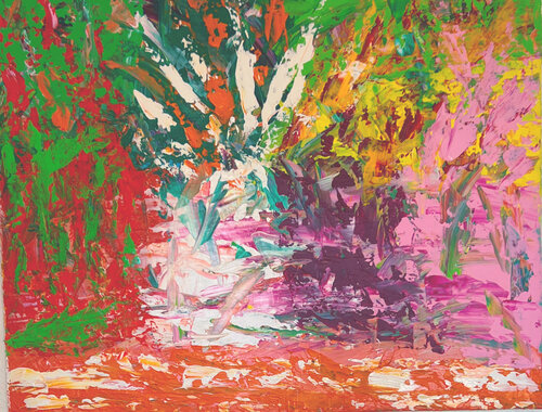 MUGUET EN FETE de Maryse BLANC, Pintura a la venta en Singulart